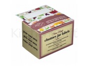 Kitchen Craft Home Made Chutney Jar Labels (100 adhesive labels / 3 assorted patterns)